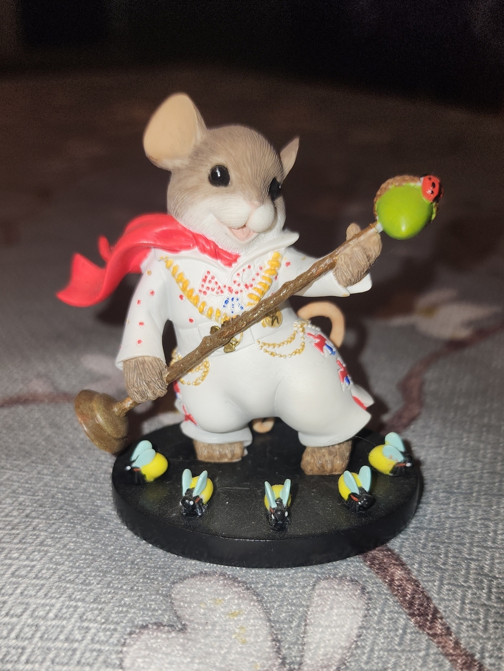 Charming Tails Aloha Squashville Elvis Mouse